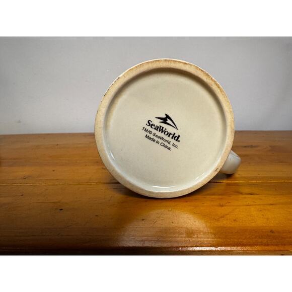 Vintage SeaWorld Killer Whale Shamu Mug – Anheuser-Busch Theme Park – 16 oz - Picture 3 of 8